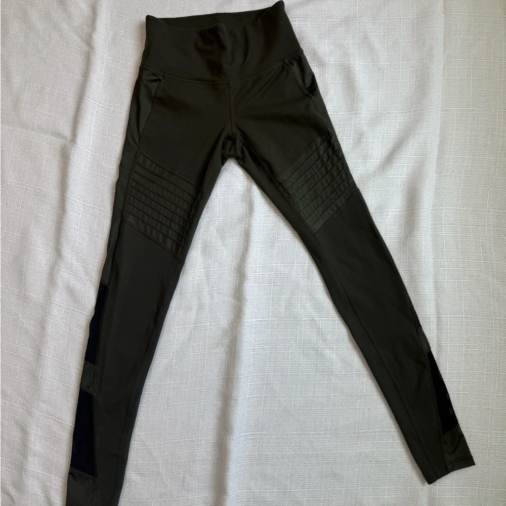 Athleta Olive Green Leggings